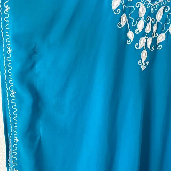 Sante Classic Blue Tunic Size L - Picture 6 of 7